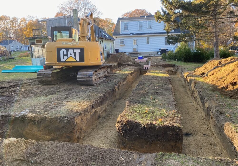 septic dig